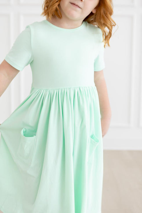 pastel-green-s-s-pocket-twirl-dress Mila &  Rose - Sophia's Style--3T--4